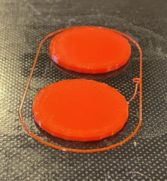 Dấu hiệu đĩa tròn đơn giản cho người chơi DnD (25.4 mm) - Image 1