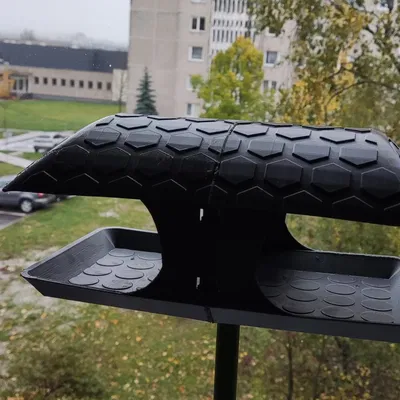 Máy cho chim ăn đơn giản gắn tường hoặc trên thanh