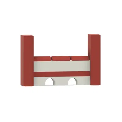 Bộ nhảy tường mini cho chó agility kích thước 1:10