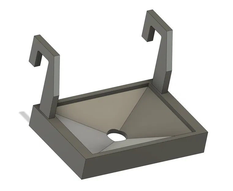 Giá đỡ xà phòng gắn vào lan can bồn tắm có thiết kế tham số - Image 1