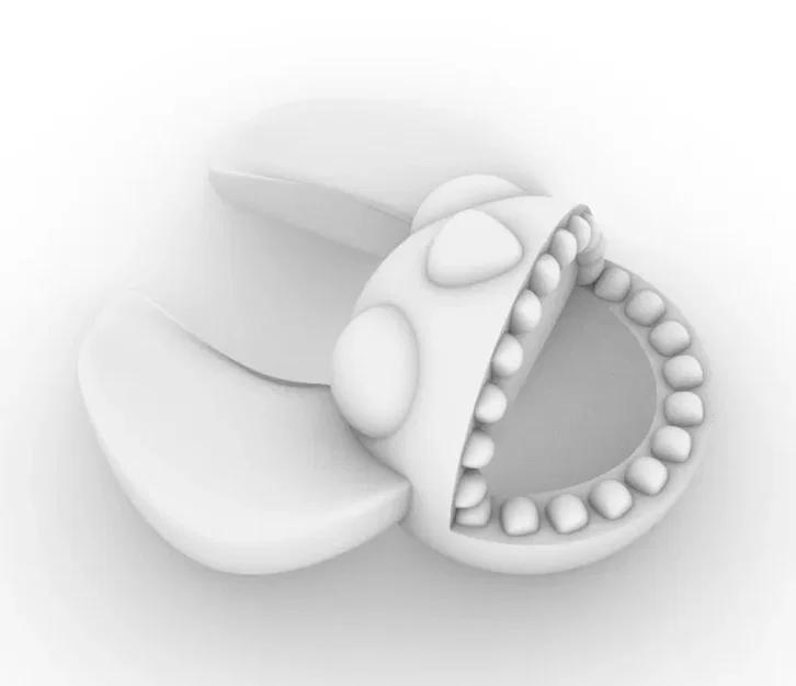Chậu cây hình nhân vật Stitch từ phim hoạt hình trẻ em - Image 1