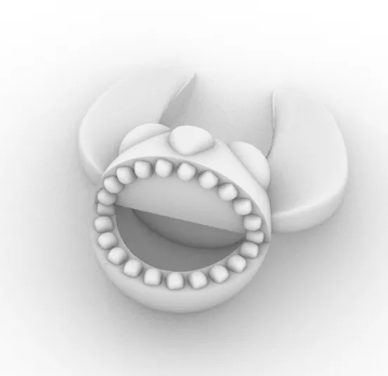 Chậu cây hình nhân vật Stitch từ phim hoạt hình trẻ em - Image 2
