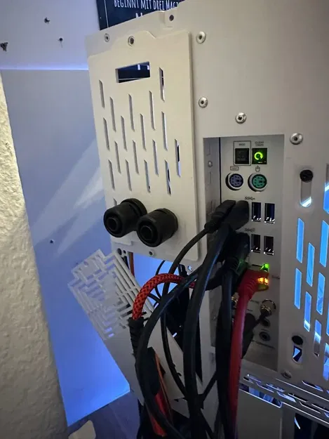 Bảng mặt Lian-Li O11 Dynamic XL cho cáp và làm mát nước - Image 3