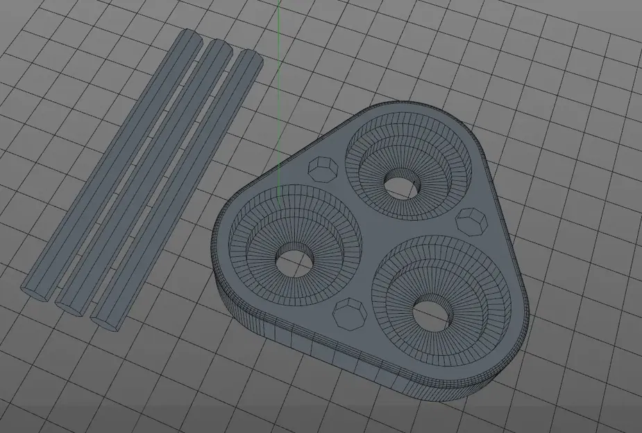 Giá đỡ lọ sơn Citadel và Vallejo, phiên bản có thể chồng lên và không thể chồng lên. - Image 1