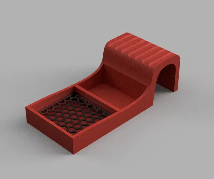 Giá đỡ cọ vẽ với khay hứng và bộ lọc lưới - Image 2