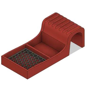 Giá đỡ cọ vẽ với khay hứng và bộ lọc lưới