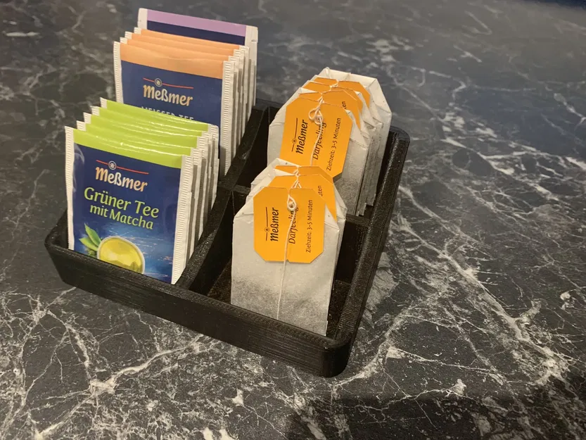 Giá đỡ trà 2 tầng cho 20 túi trà - Image 2