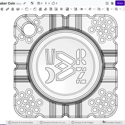 **Đồng tiền Maker Coin với thiết kế độc đáo và tiện ích**