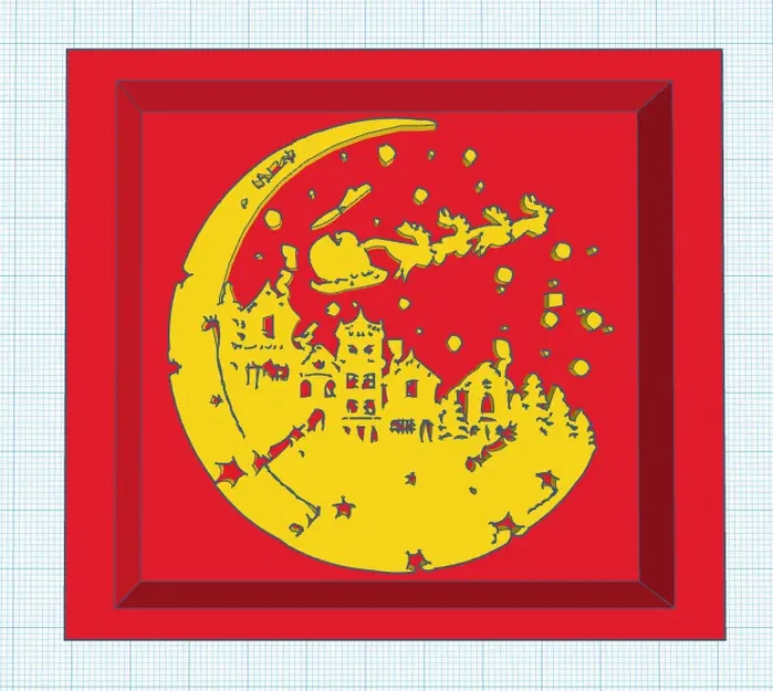 Ông Già Noel Đến Thị Trấn Trong Ngày Lễ Giáng Sinh - Image 1