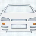 Móc khóa hình xe Nissan Skyline R34 độc đáo - Thumbnail 1