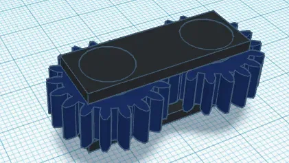 Đồ chơi fidget bánh răng in tại chỗ nhỏ gọn và tiện lợi - Image 3