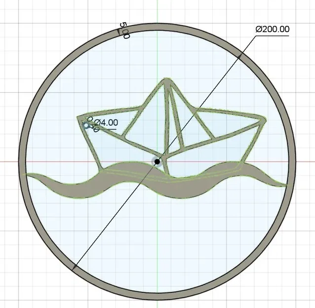 Trang trí treo tường - Thuyền giấy - Image 2