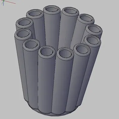 Giá đỡ bút kiêm chậu hoa độc đáo