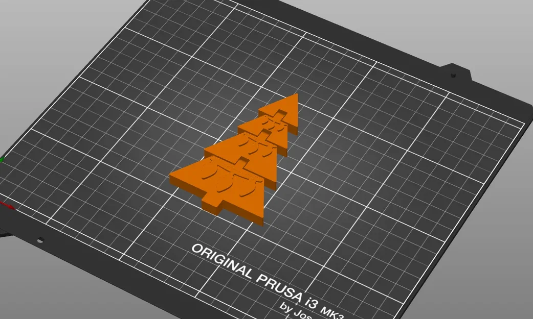 Cây thông Giáng sinh khớp nối đơn giản in 3D - Image 2