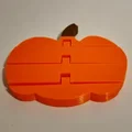 Bí ngô khớp nối đơn giản trang trí Halloween - Thumbnail 1