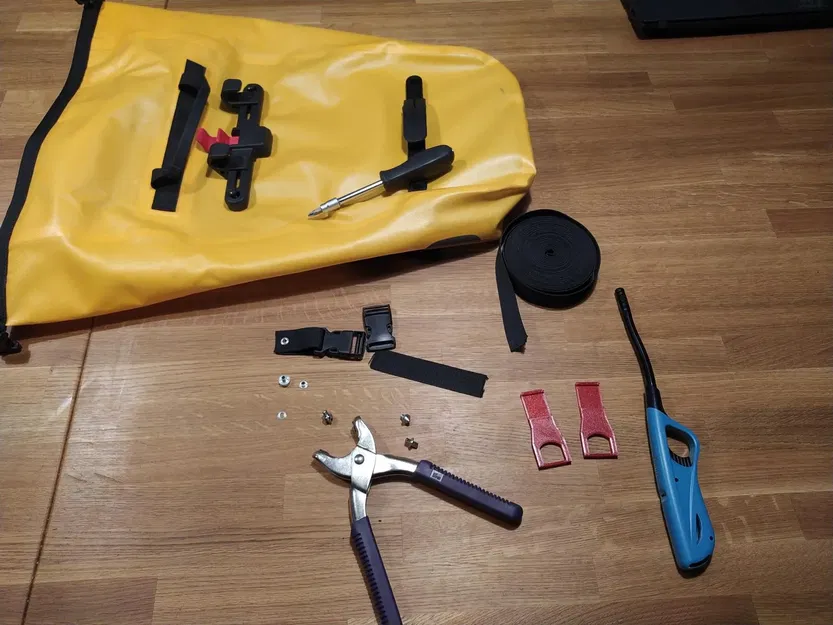 Túi đeo vai cho túi xe đạp Decathlon V5 - Image 5