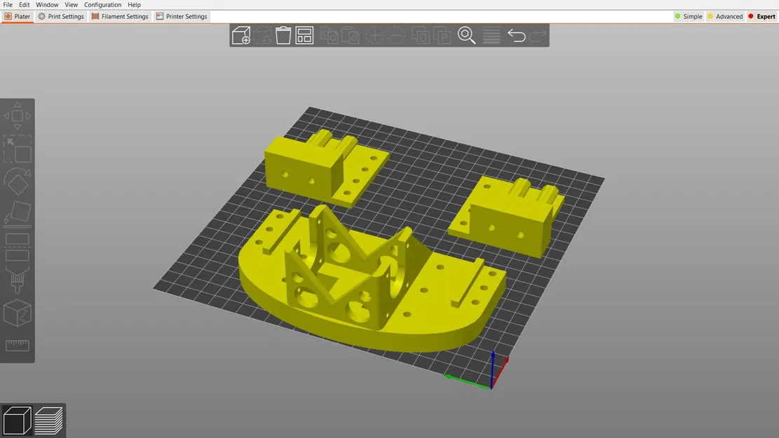 Giá đỡ động cơ bước trục Y cho Anycubic Kobra Max - Image 2