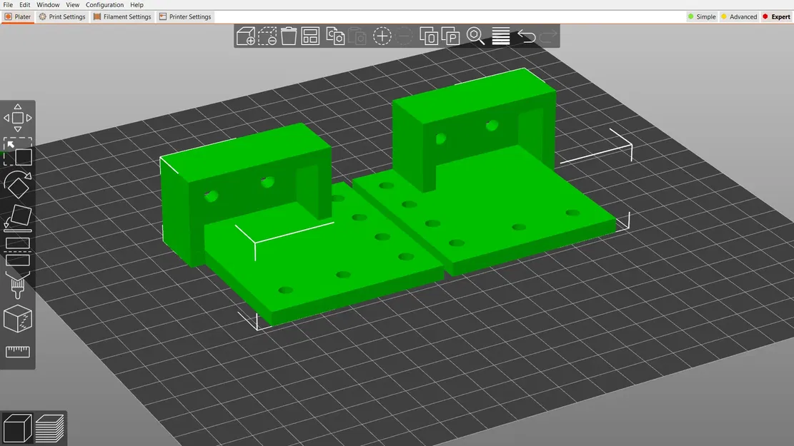Giá đỡ động cơ bước trục Y cho Anycubic Kobra Max - Image 6