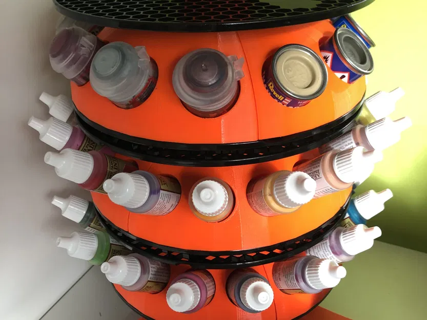 Giá đỡ cho chai màu từ cuộn Prusament cũ - Image 1