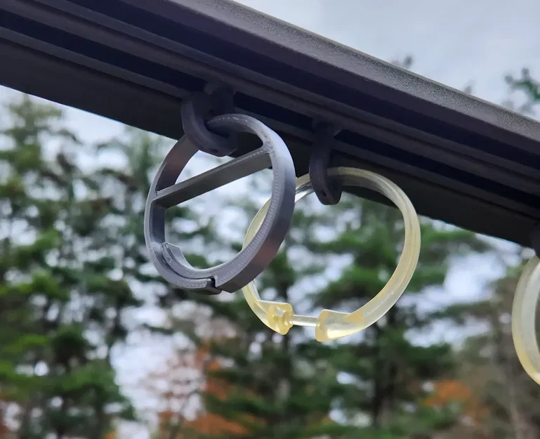 Móc rèm cho nhà kính trên sân thượng - Image 1