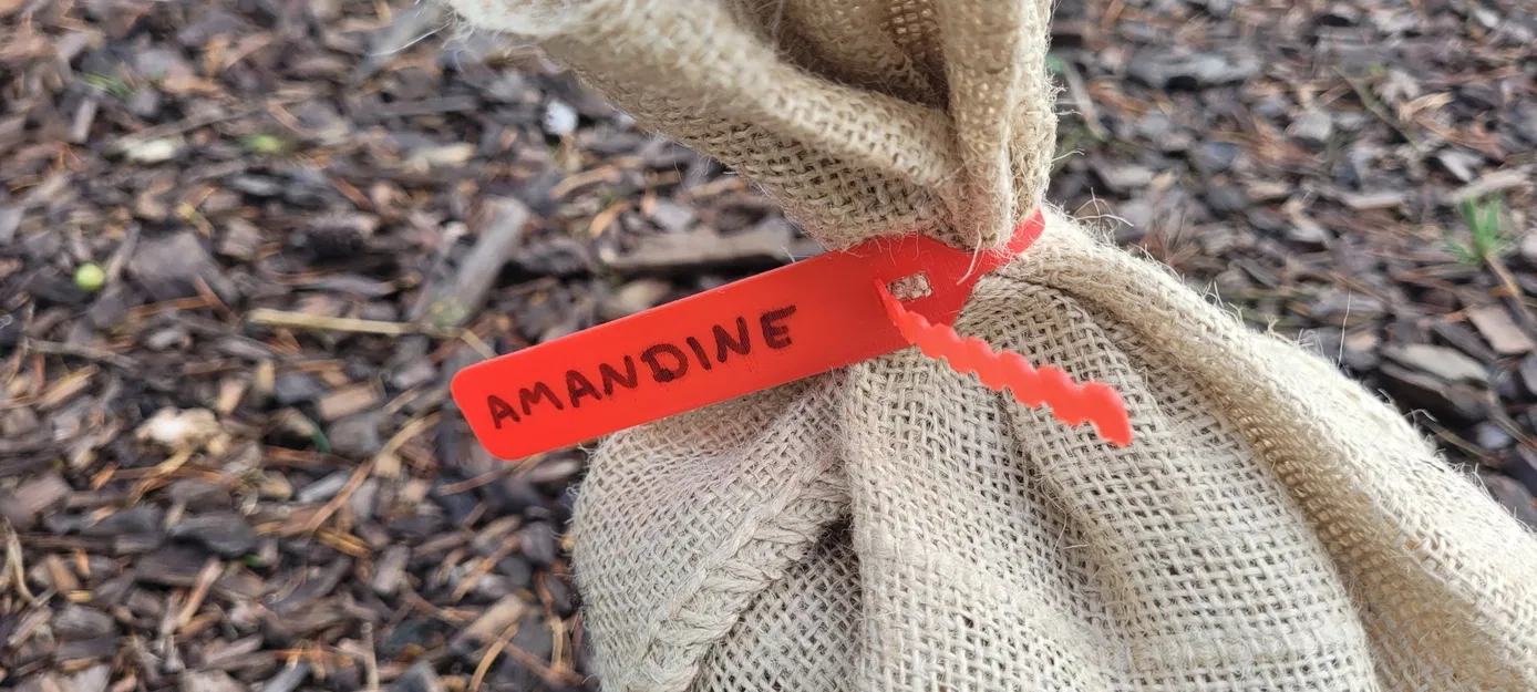 Nhãn buộc dây cho khoai tây tự trồng trong bao jute - Image 2