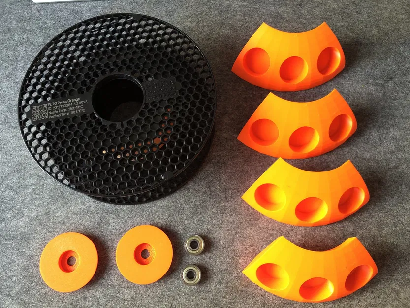 Giá đỡ cho chai màu từ cuộn Prusament cũ - Image 2