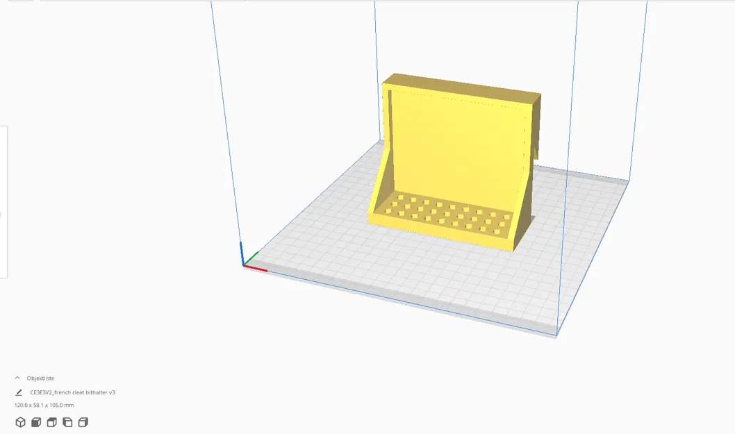 Giá đỡ bit 27 cho tường French Cleat - Image 1