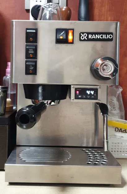 Nắp che đầu nhóm máy pha cà phê Rancilio Silvia - Image 1