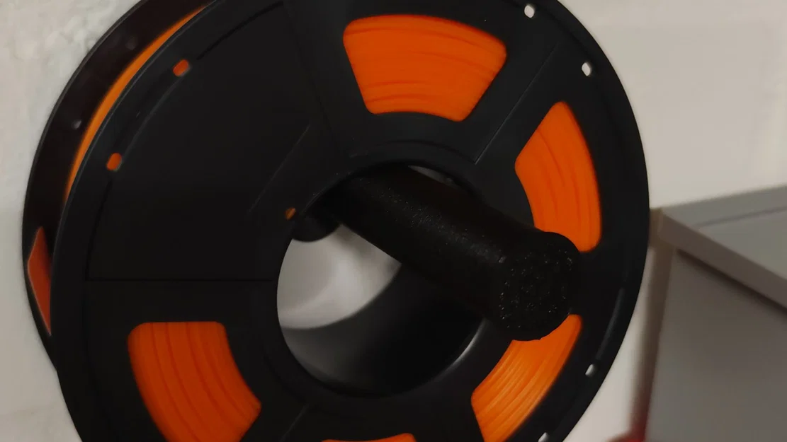 Giá đỡ cuộn PLA gắn tường đơn giản cho 2 cuộn - Image 1