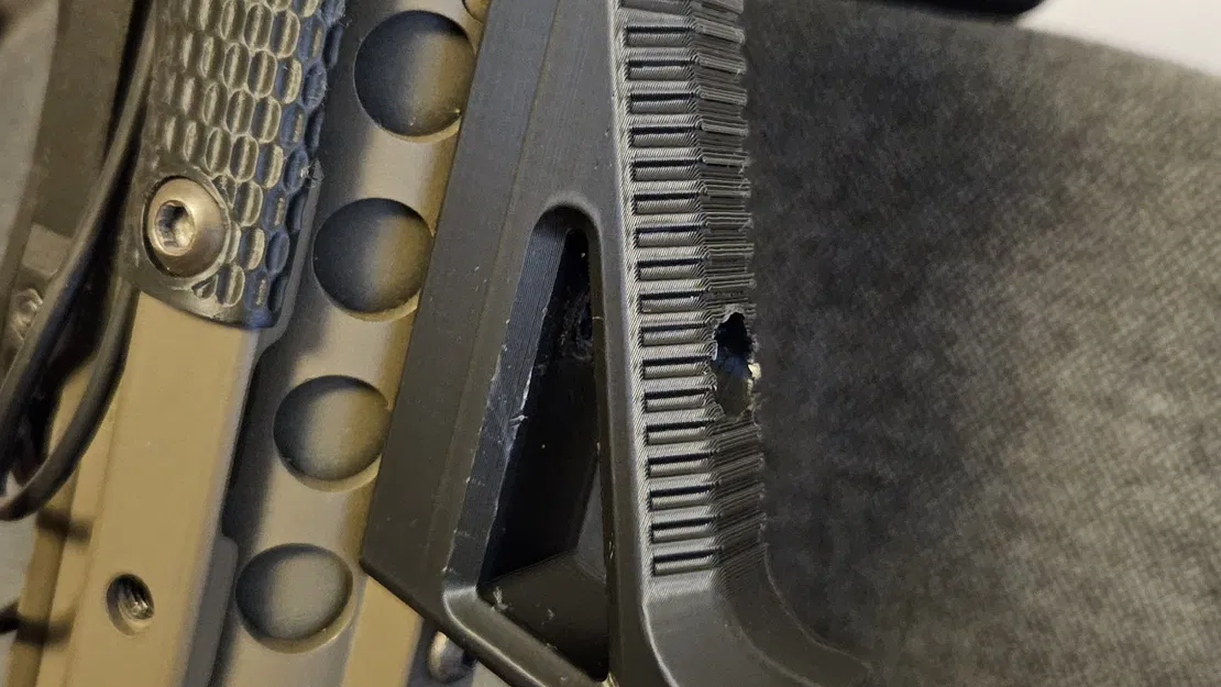 Tay cầm nghiêng KAC URX lắp trực tiếp trên ray 3.1 - Image 1