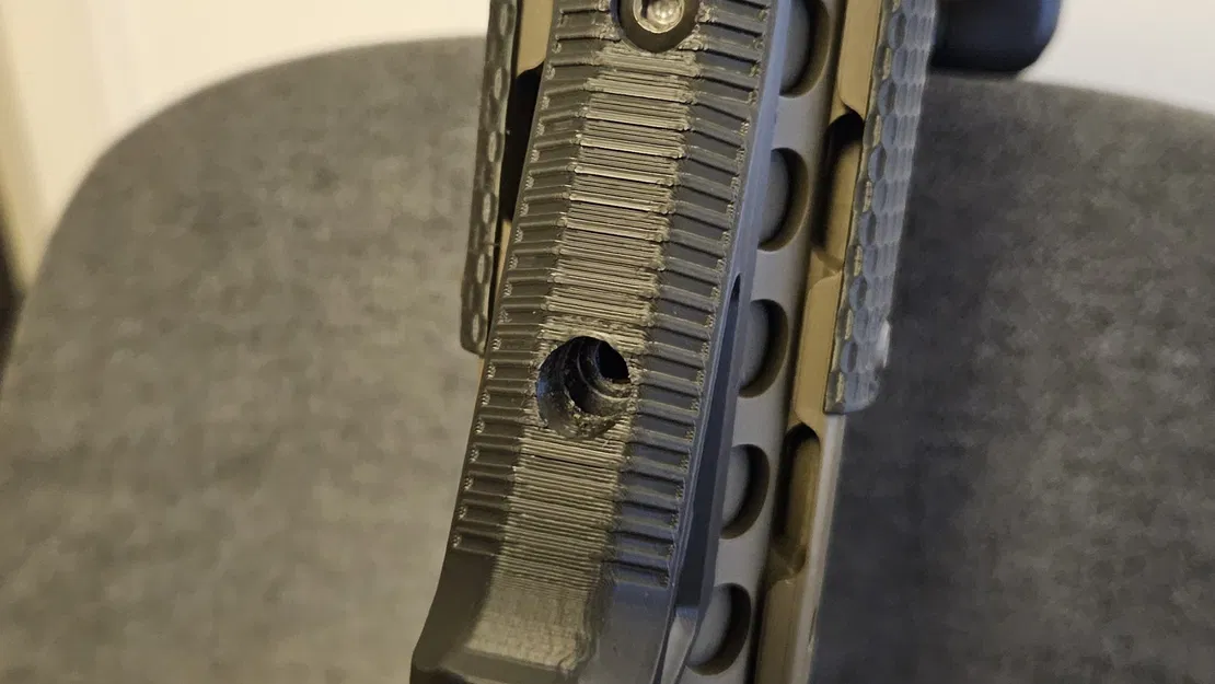 Tay cầm nghiêng KAC URX lắp trực tiếp trên ray 3.1 - Image 2