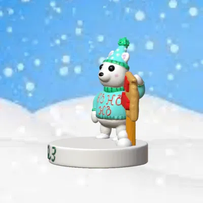 Gấu tuyết Giáng sinh cho mùa lễ hội