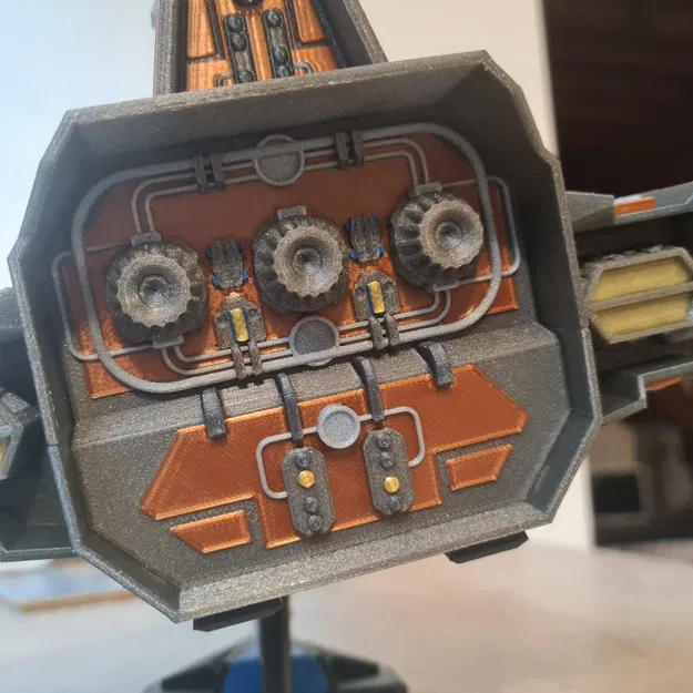 Khu trục hạm Lantean / Asuran tỉ lệ 1:2000 - Image 11