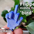 Chìa khóa đeo tay hình ngón giữa vui nhộn - Thumbnail 1