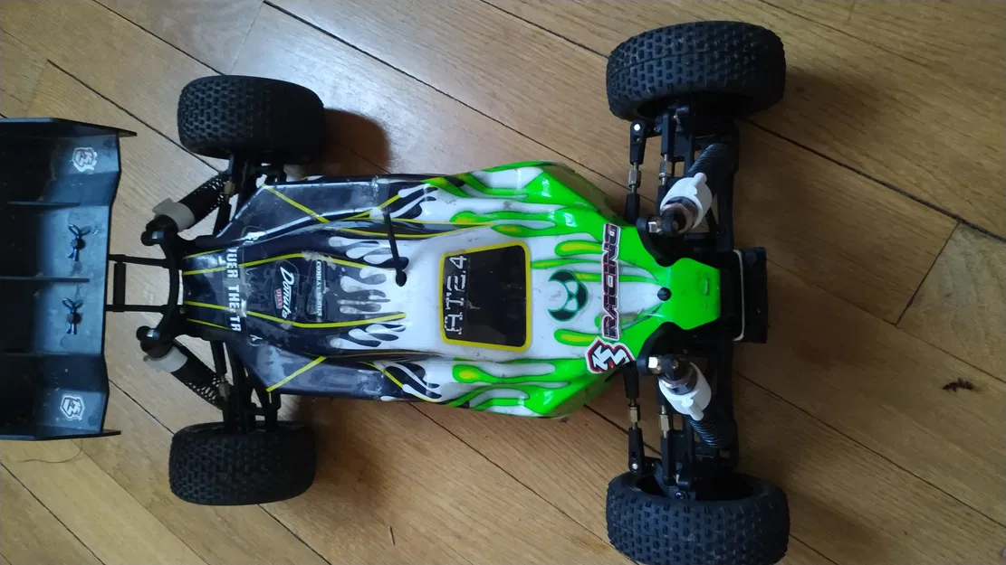 Bộ khoảng cách treo RC car (C-clip) cho xe buggy 1/10 - Image 6