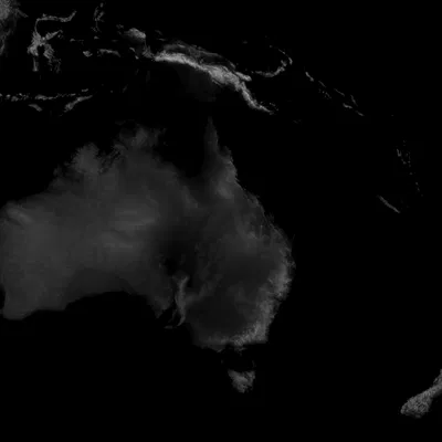 Bản đồ độ cao của lục địa Châu Đại Dương