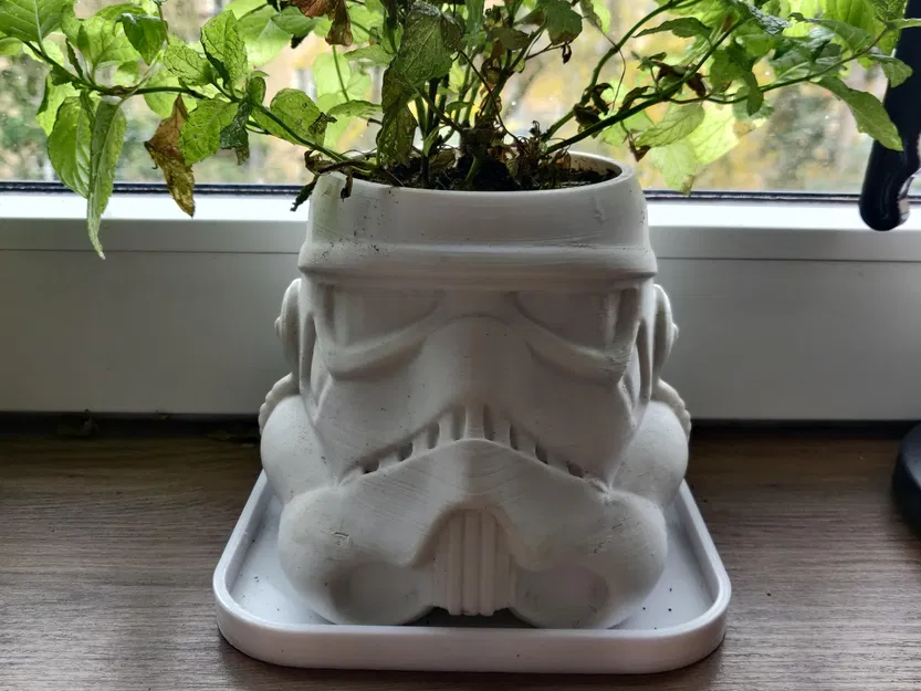 Đĩa đỡ chậu cây cho chậu cây Stormtrooper - Image 2