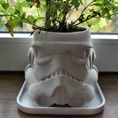 Đĩa đỡ chậu cây cho chậu cây Stormtrooper