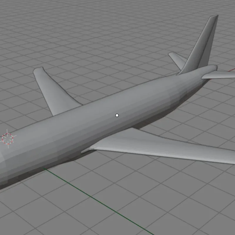Cơ sở máy bay A320 hoàn chỉnh cho in 3D