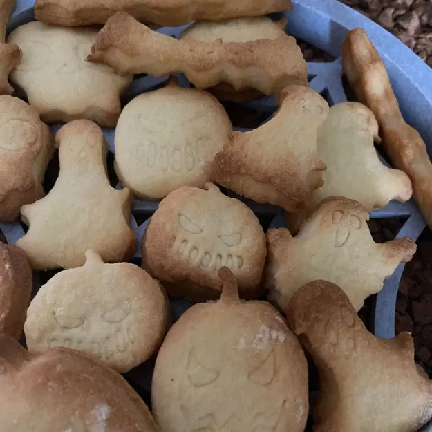 Cutter bánh quy Halloween hình đầu lâu và ma - Image 3