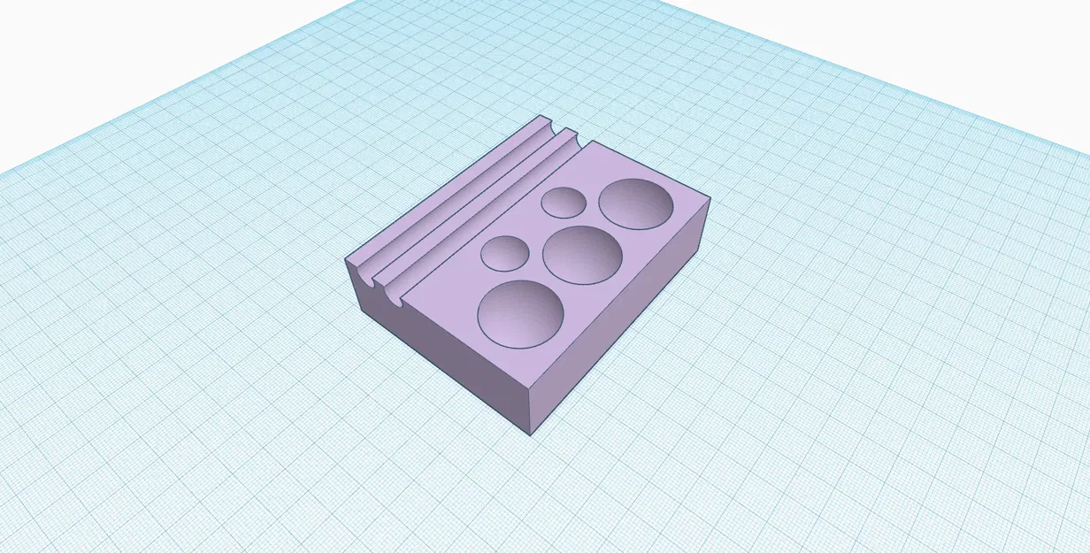 Giá đỡ dụng cụ vẽ với 5 lỗ cho màu sơn - Image 3