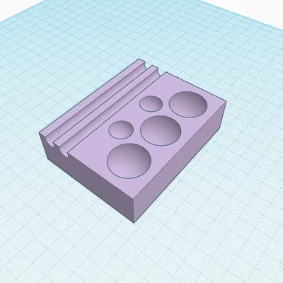 Giá đỡ dụng cụ vẽ với 5 lỗ cho màu sơn