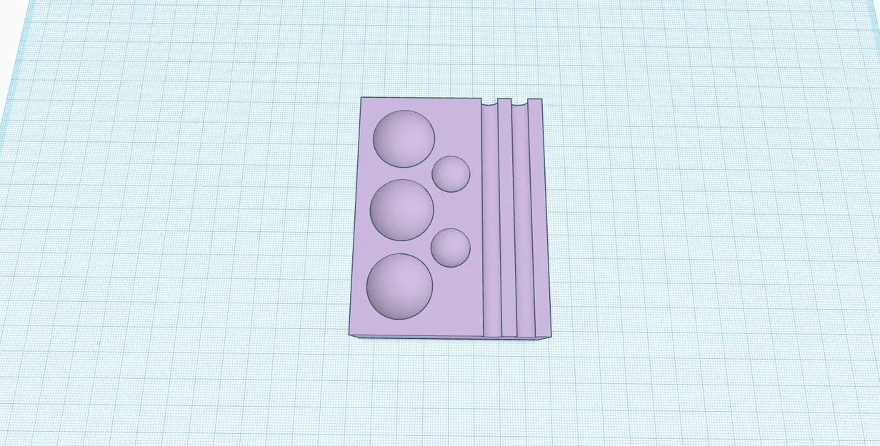 Giá đỡ dụng cụ vẽ với 5 lỗ cho màu sơn - Image 4