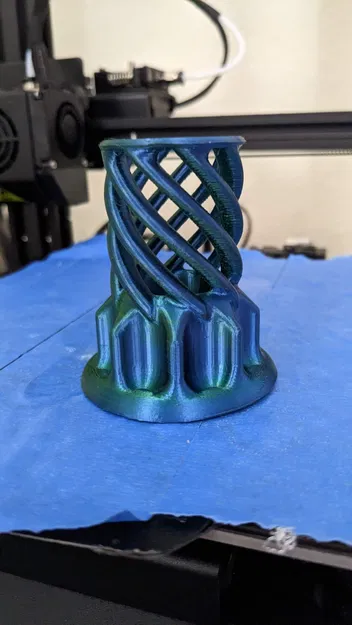 Giá đỡ nến hình bầu 25mm từ ống nghiệm - Image 1