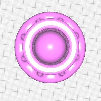 Giá đỡ nến hình bầu 25mm từ ống nghiệm