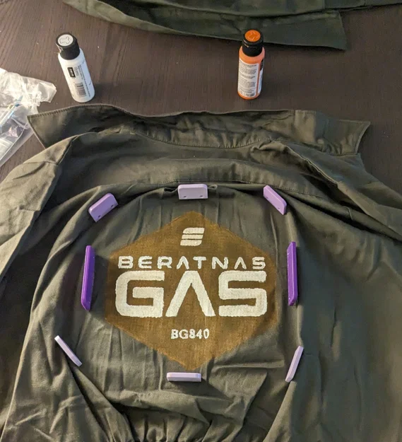 Bảng mẫu sơn logo Gas Beratnas - Image 1