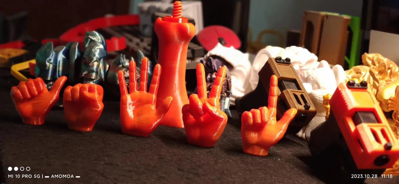 Cánh tay có thể thu gọn với các cử chỉ thay đổi - Image 4