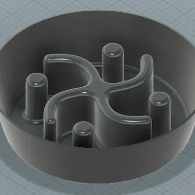 Bát ăn chậm cho chó giúp giảm tình trạng khó tiêu