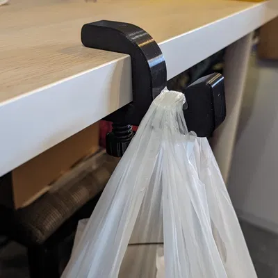 Giá treo tai nghe và dây cáp cho bàn làm việc