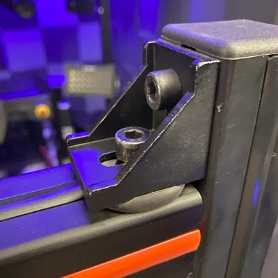 Bìa che giá đỡ góc nhôm 4040 hình dạng không tiêu chuẩn